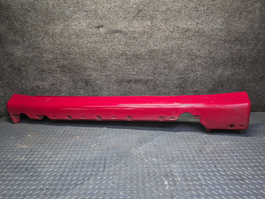96-02 Mercedes R129 Sl-class Left Side Skirt Rocker Panel Molding RED OEM