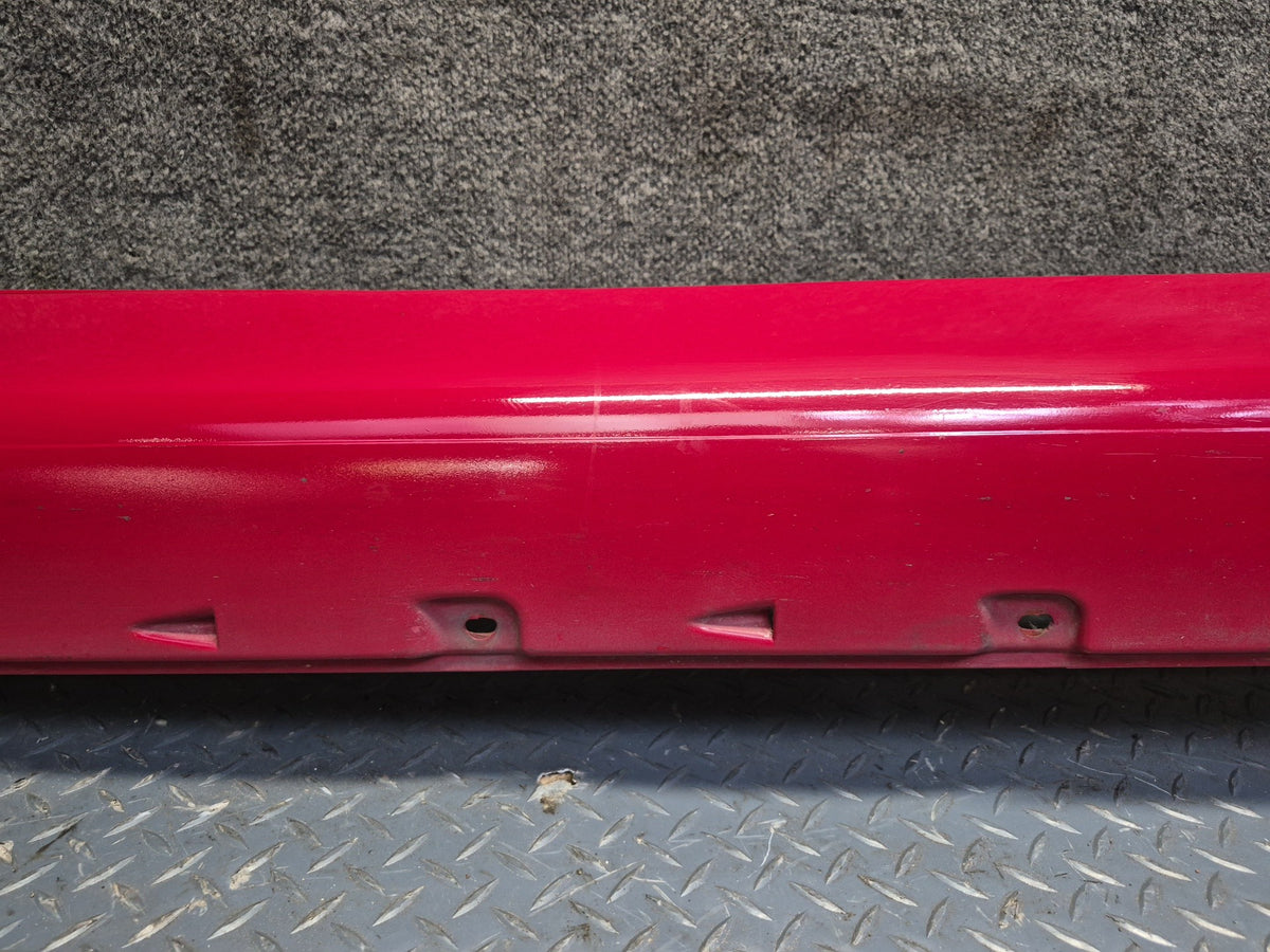 96-02 Mercedes R129 Sl-class Left Side Skirt Rocker Panel Molding RED OEM