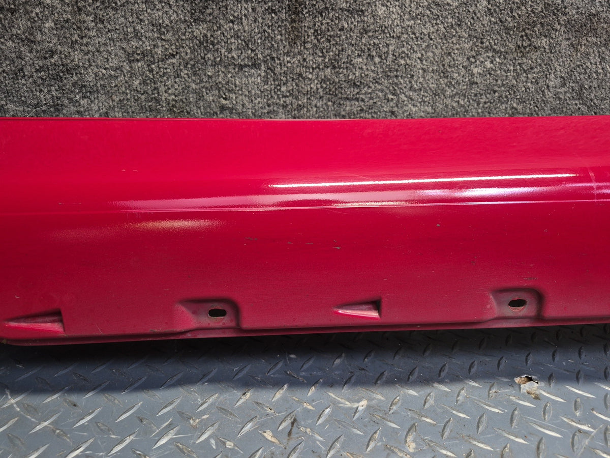 96-02 Mercedes R129 Sl-class Left Side Skirt Rocker Panel Molding RED OEM