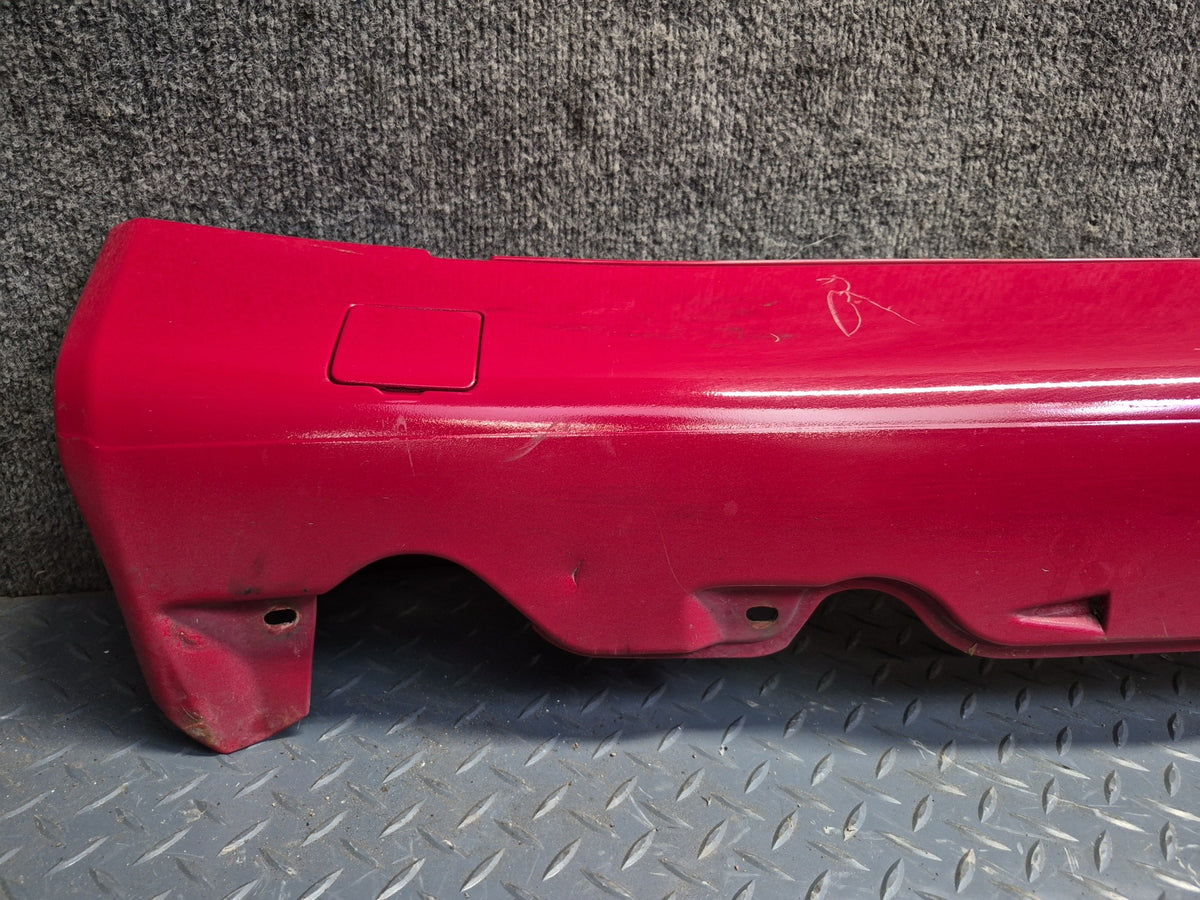 96-02 Mercedes R129 Sl-class Left Side Skirt Rocker Panel Molding RED OEM