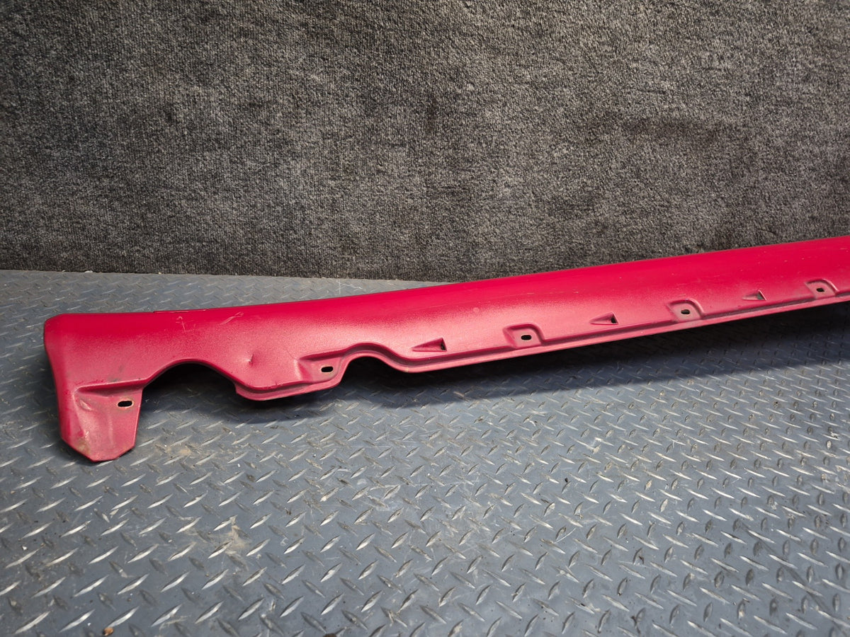 96-02 Mercedes R129 Sl-class Left Side Skirt Rocker Panel Molding RED OEM