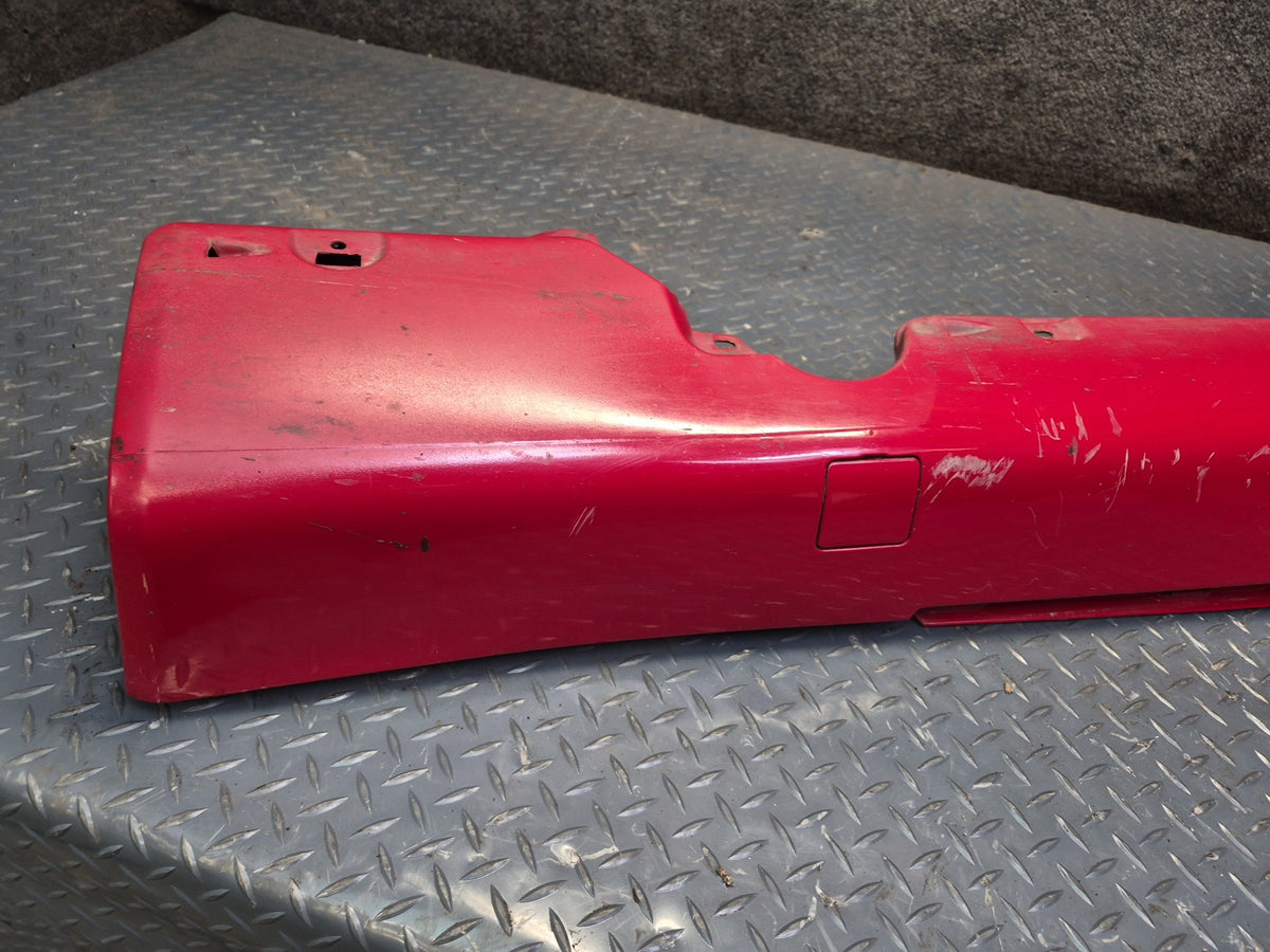96-02 Mercedes R129 Sl-class Left Side Skirt Rocker Panel Molding RED OEM