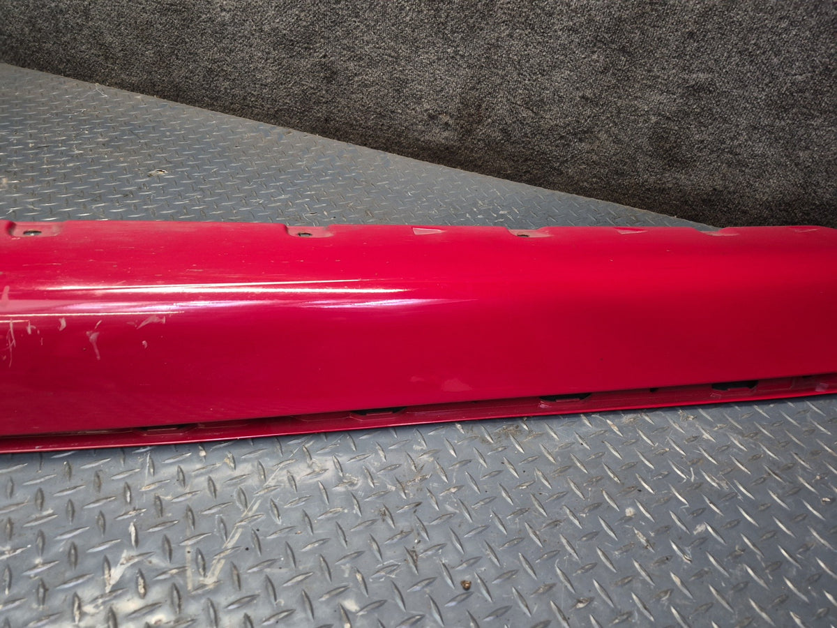96-02 Mercedes R129 Sl-class Left Side Skirt Rocker Panel Molding RED OEM