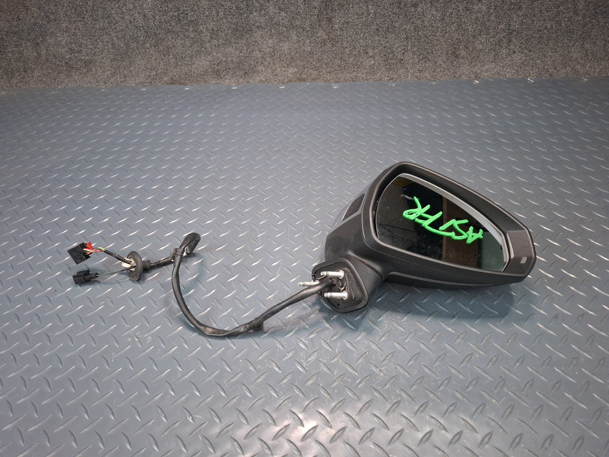 15-20 Audi S3 8VS Front Right Pass Side Heated Blind Spots Side View Mirror OEM