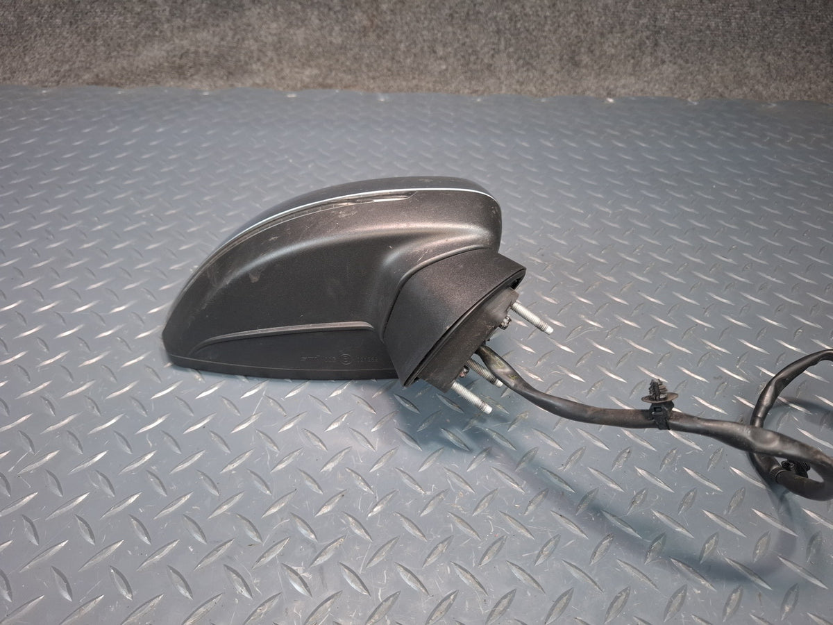 15-20 Audi S3 8VS Front Right Pass Side Heated Blind Spots Side View Mirror OEM