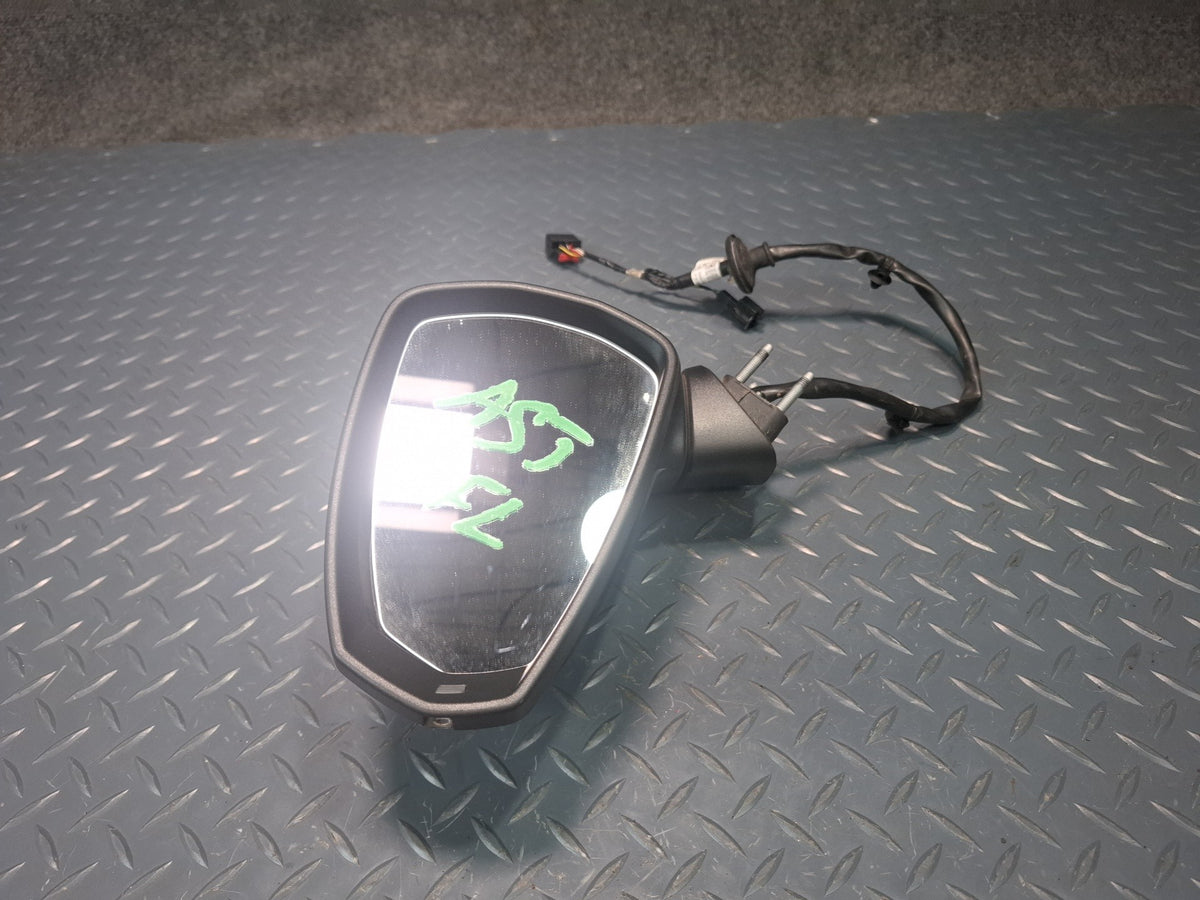15-20 Audi S3 8VS Front Left Driver Side Heated Blind Spots Side View Mirror OEM