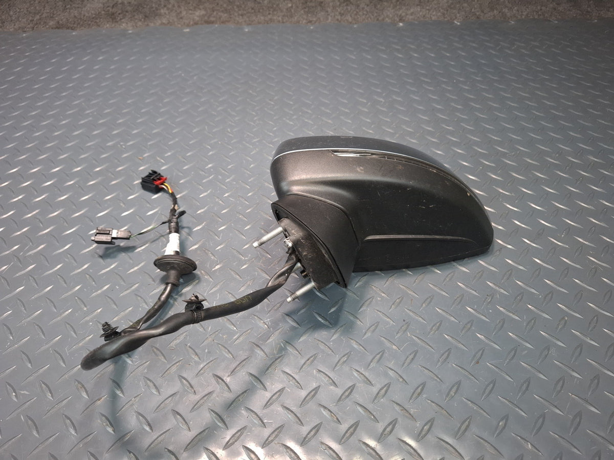15-20 Audi S3 8VS Front Left Driver Side Heated Blind Spots Side View Mirror OEM
