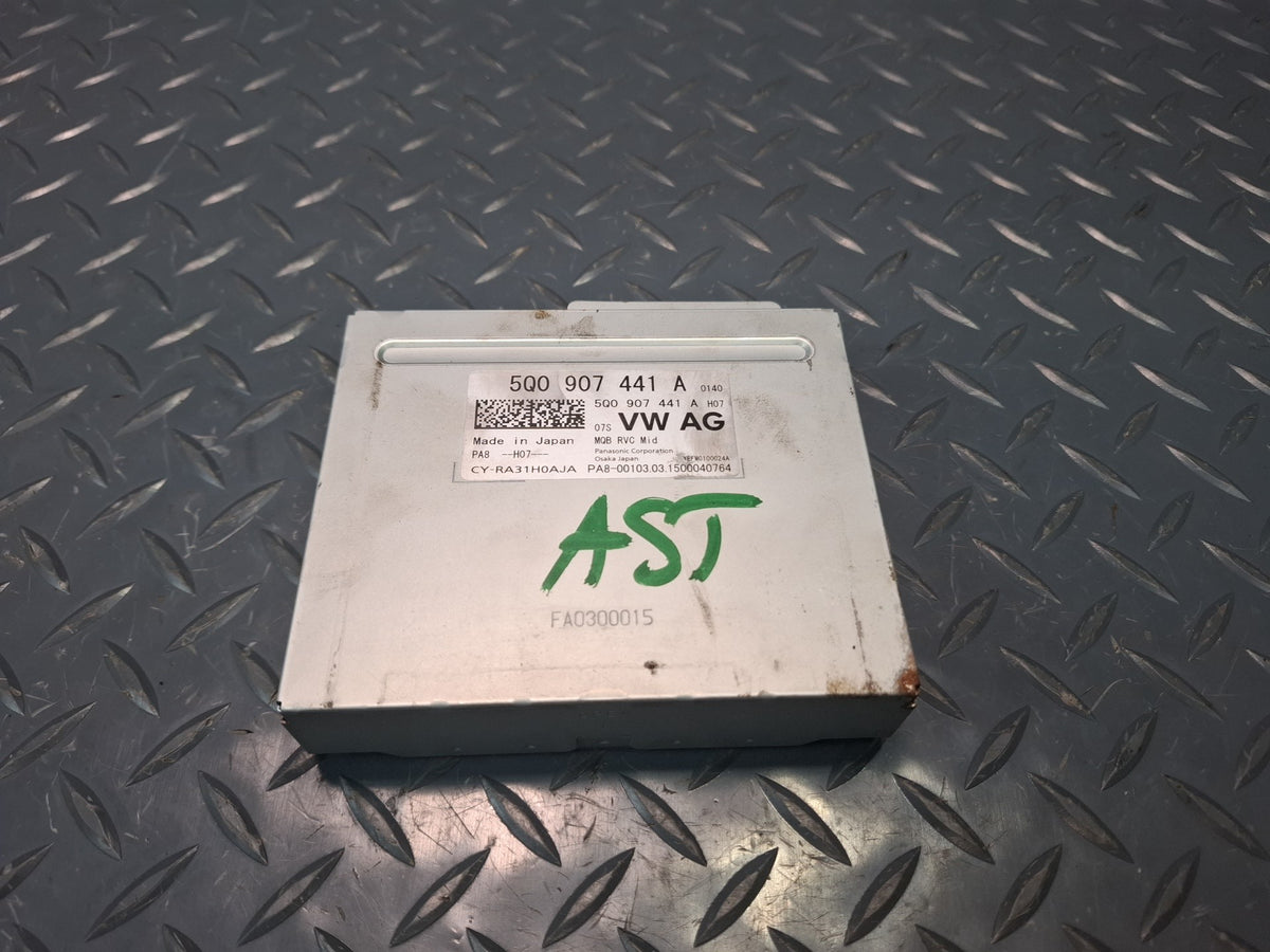 15-17 Audi A3 S3 8VS Sedan Rear View Camera Control Module 5Q0907441A OEM
