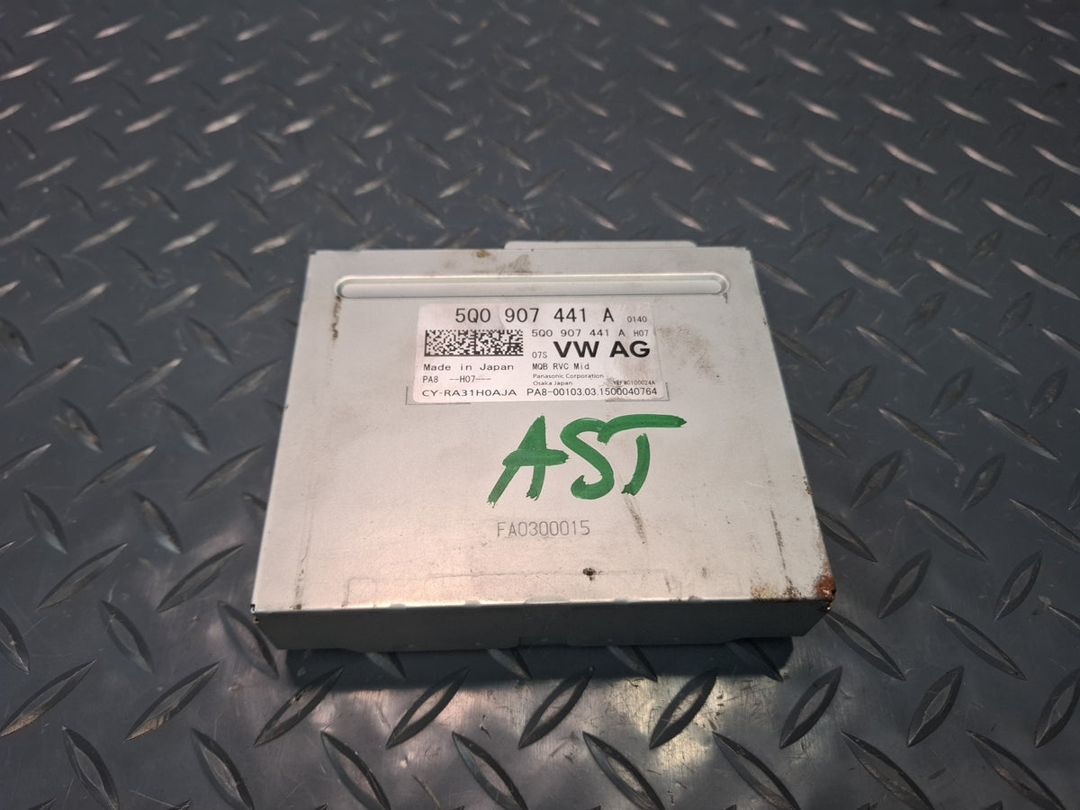 15-17 Audi A3 S3 8VS Sedan Rear View Camera Control Module 5Q0907441A OEM