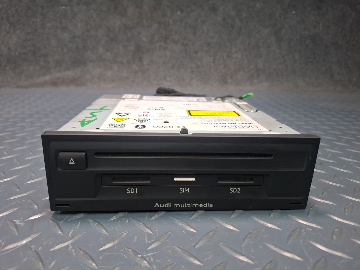 15-16 Audi 8VS S3 GPS Navigation Multimedia MMI Card Reader CD Player 8V0035038B