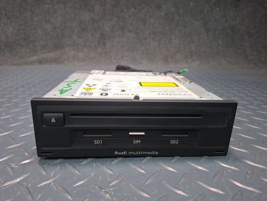 15-16 Audi 8VS S3 GPS Navigation Multimedia MMI Card Reader CD Player 8V0035038B