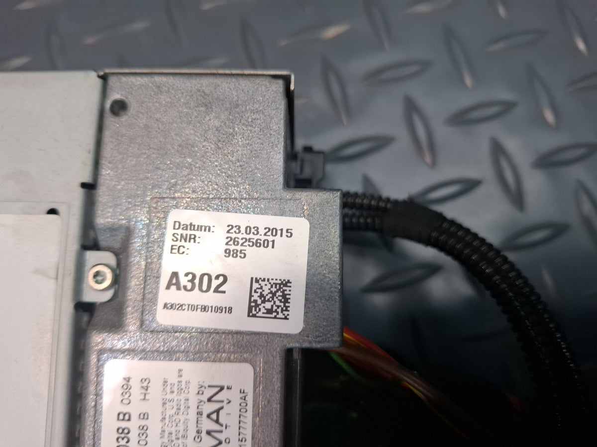 15-16 Audi 8VS S3 GPS Navigation Multimedia MMI Card Reader CD Player 8V0035038B
