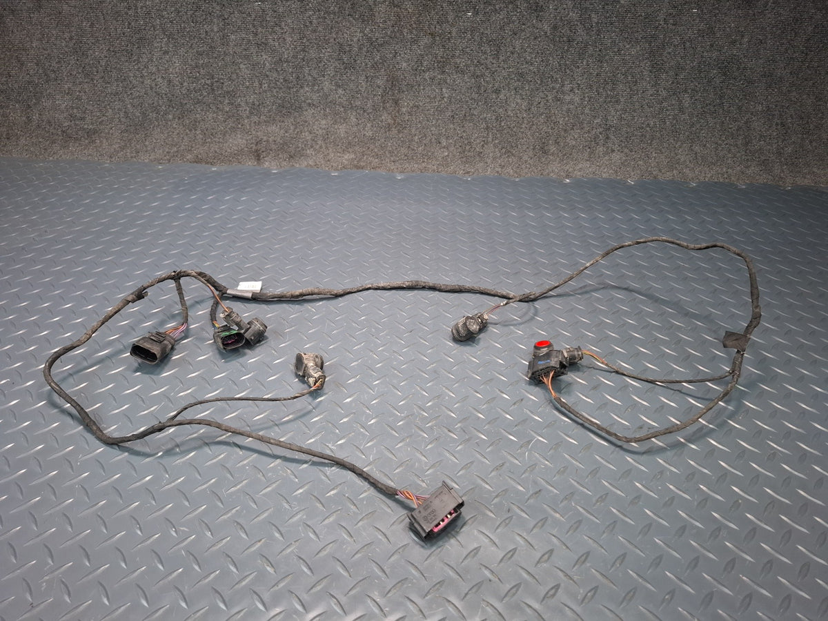 15-16 Audi S3 Rear Bumper PDC Parking Distance Wiring Harness w Sensors OEM