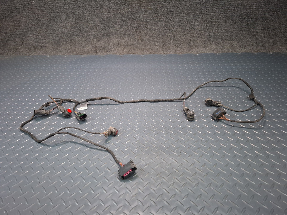 15-16 Audi S3 Rear Bumper PDC Parking Distance Wiring Harness w Sensors OEM