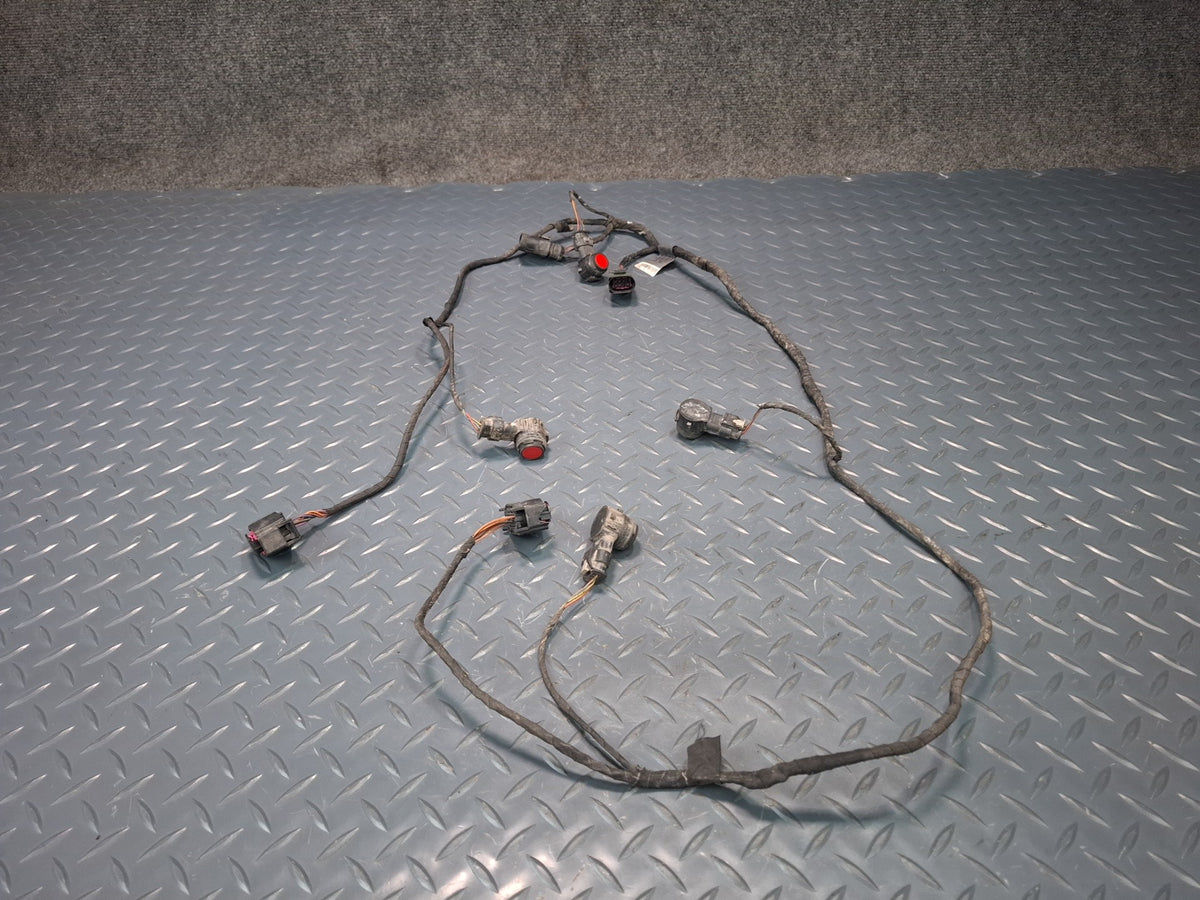 15-16 Audi S3 Rear Bumper PDC Parking Distance Wiring Harness w Sensors OEM