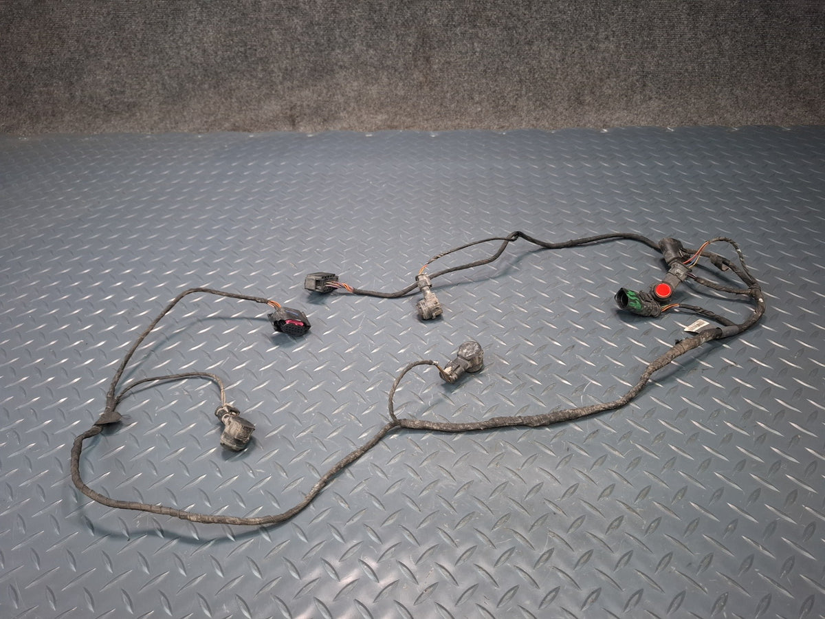 15-16 Audi S3 Rear Bumper PDC Parking Distance Wiring Harness w Sensors OEM