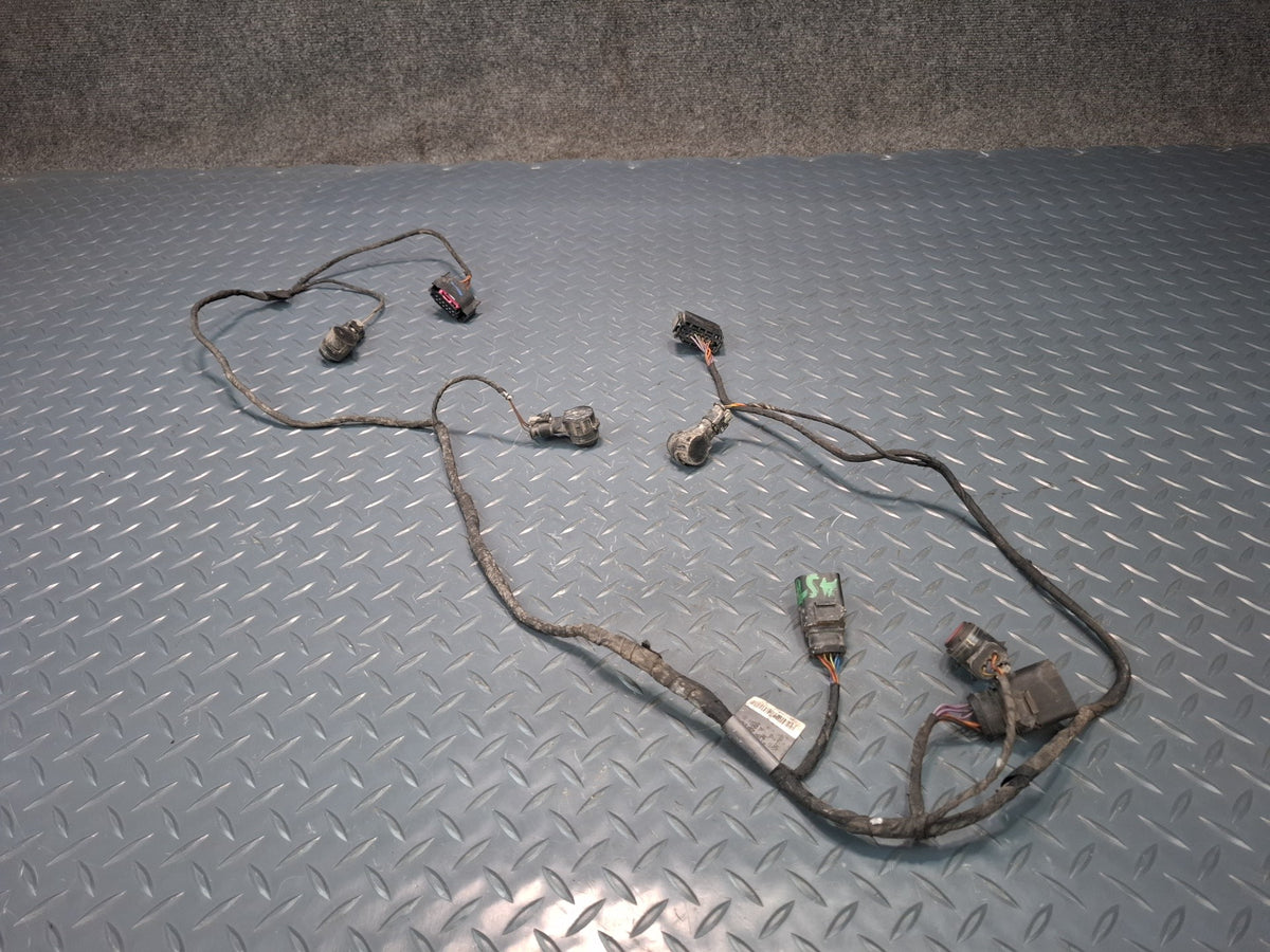 15-16 Audi S3 Rear Bumper PDC Parking Distance Wiring Harness w Sensors OEM