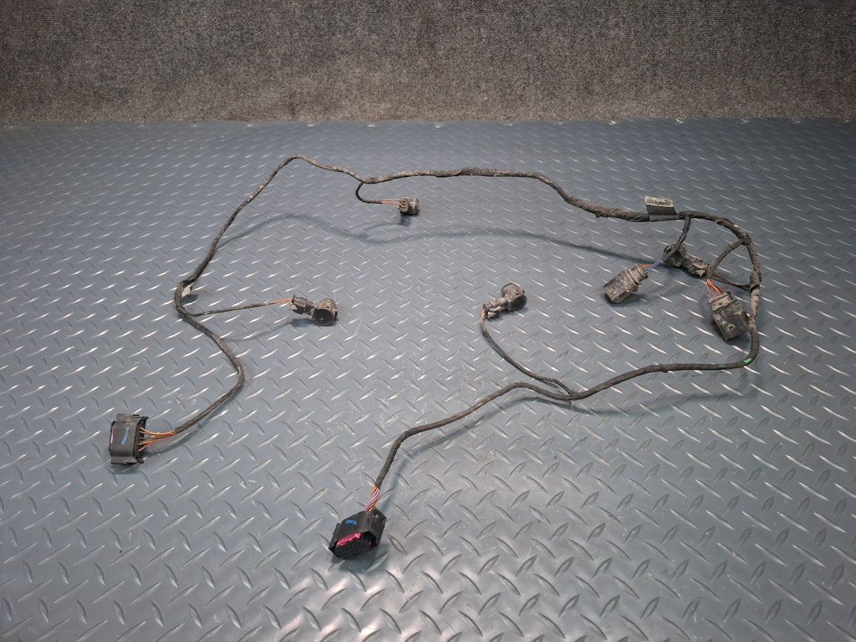 15-16 Audi S3 Rear Bumper PDC Parking Distance Wiring Harness w Sensors OEM