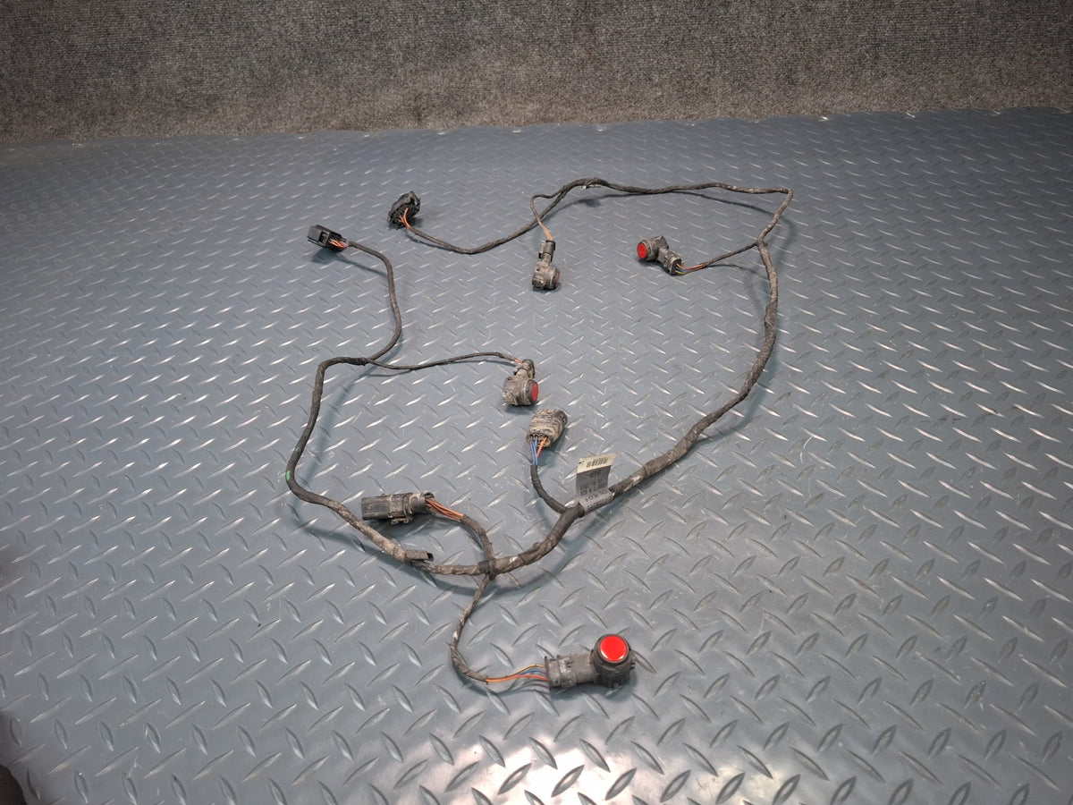 15-16 Audi S3 Rear Bumper PDC Parking Distance Wiring Harness w Sensors OEM
