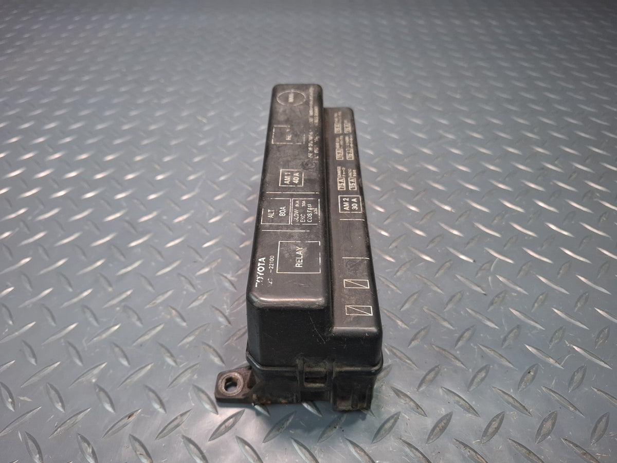 1986 Toyota Cressida MX73 Engine Bay Under Hood Fuse Junction Box Relay OEM