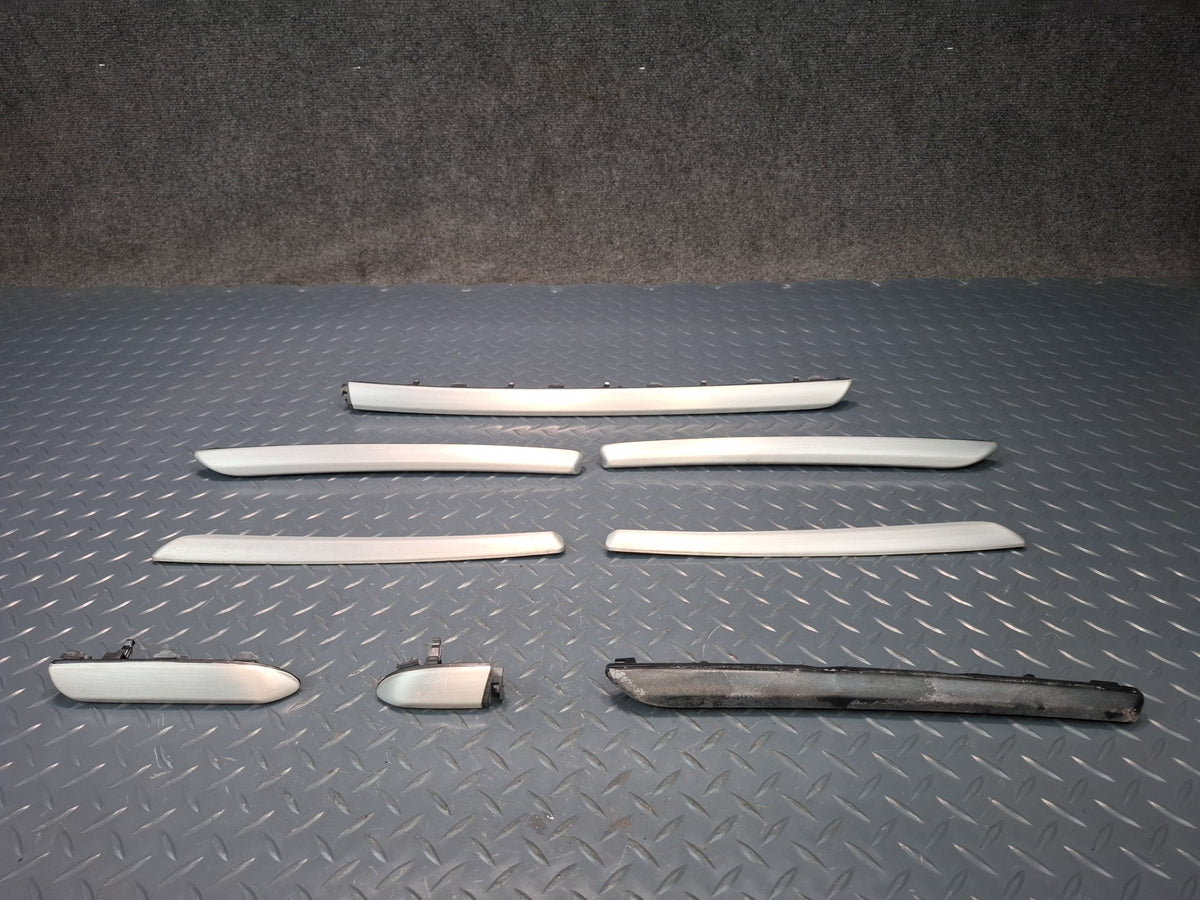 15-20 Audi S3 8VS Sedan Set of 8 Interior Chrome Molding OEM