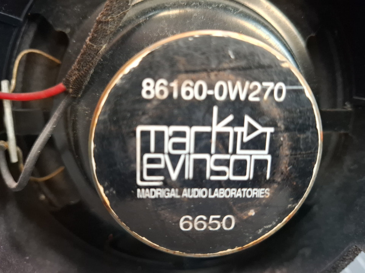 2003-2007 Lexus UZJ100L LX470 Front Door Lower Mark Levinson Speaker Set of 2