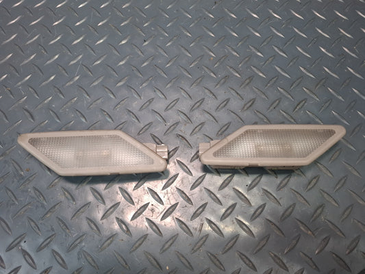 1994-1997 BMW E31 840Ci Rear Left & Right C Pillar Interior Light Lamp Set of 2