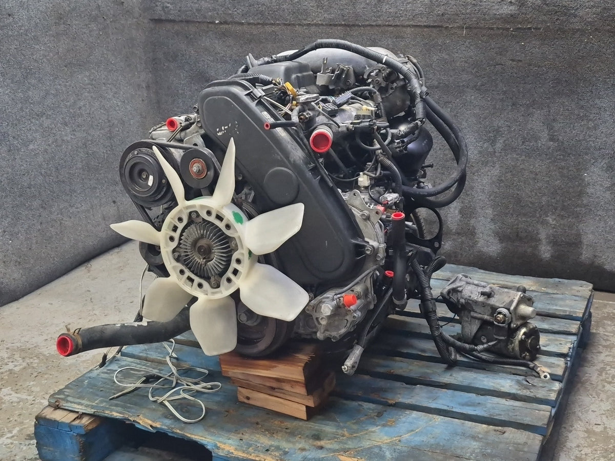 93-95 Toyota Hiace KZH106W 3.0L Turbo Diesel 1KZTE 4WD A/T Complete Engine Motor