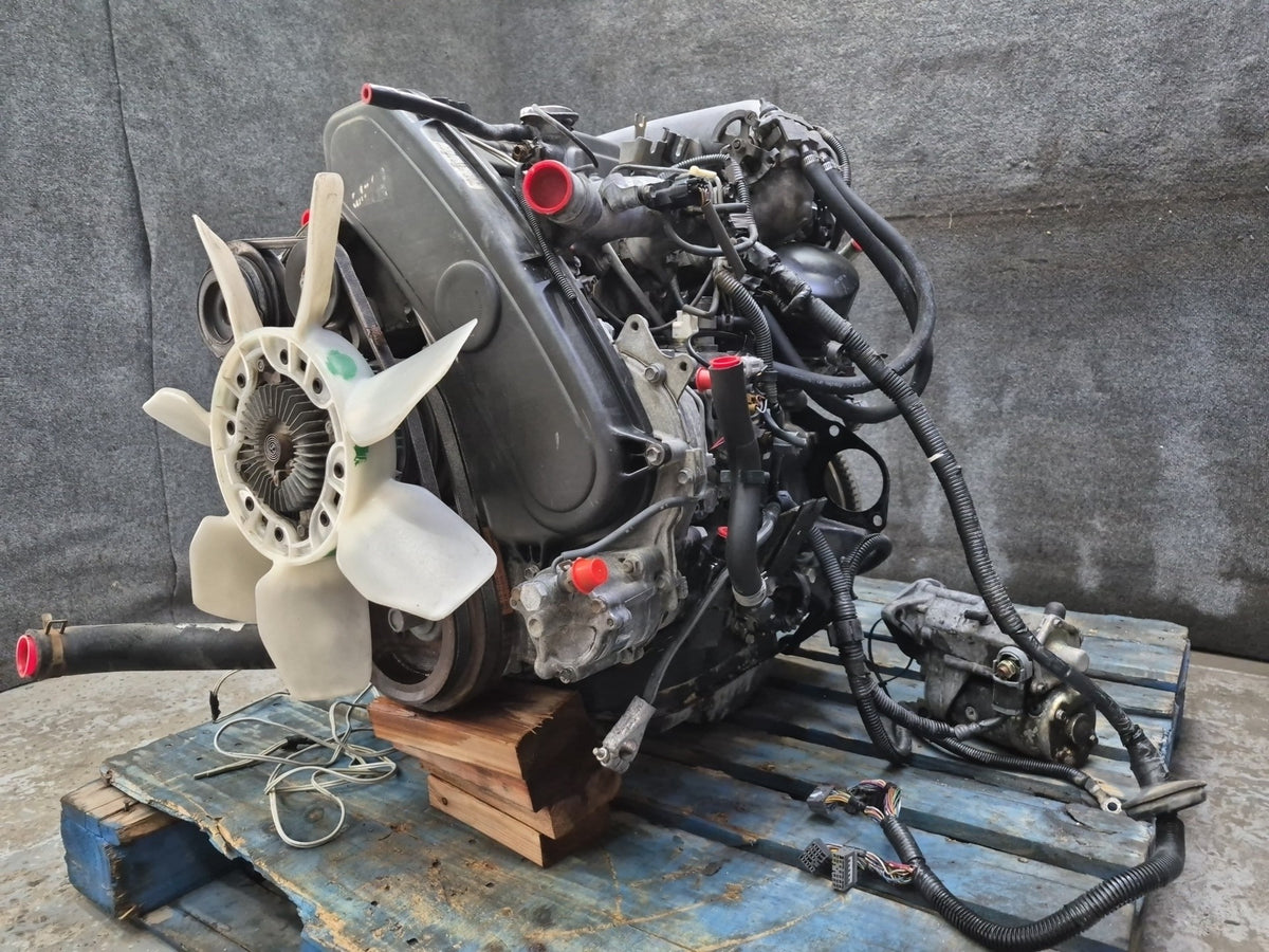 93-95 Toyota Hiace KZH106W 3.0L Turbo Diesel 1KZTE 4WD A/T Complete Engine Motor