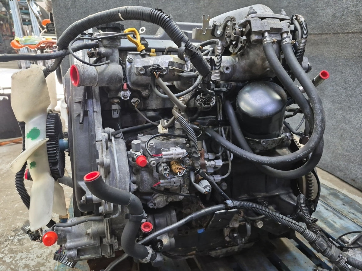 93-95 Toyota Hiace KZH106W 3.0L Turbo Diesel 1KZTE 4WD A/T Complete Engine Motor