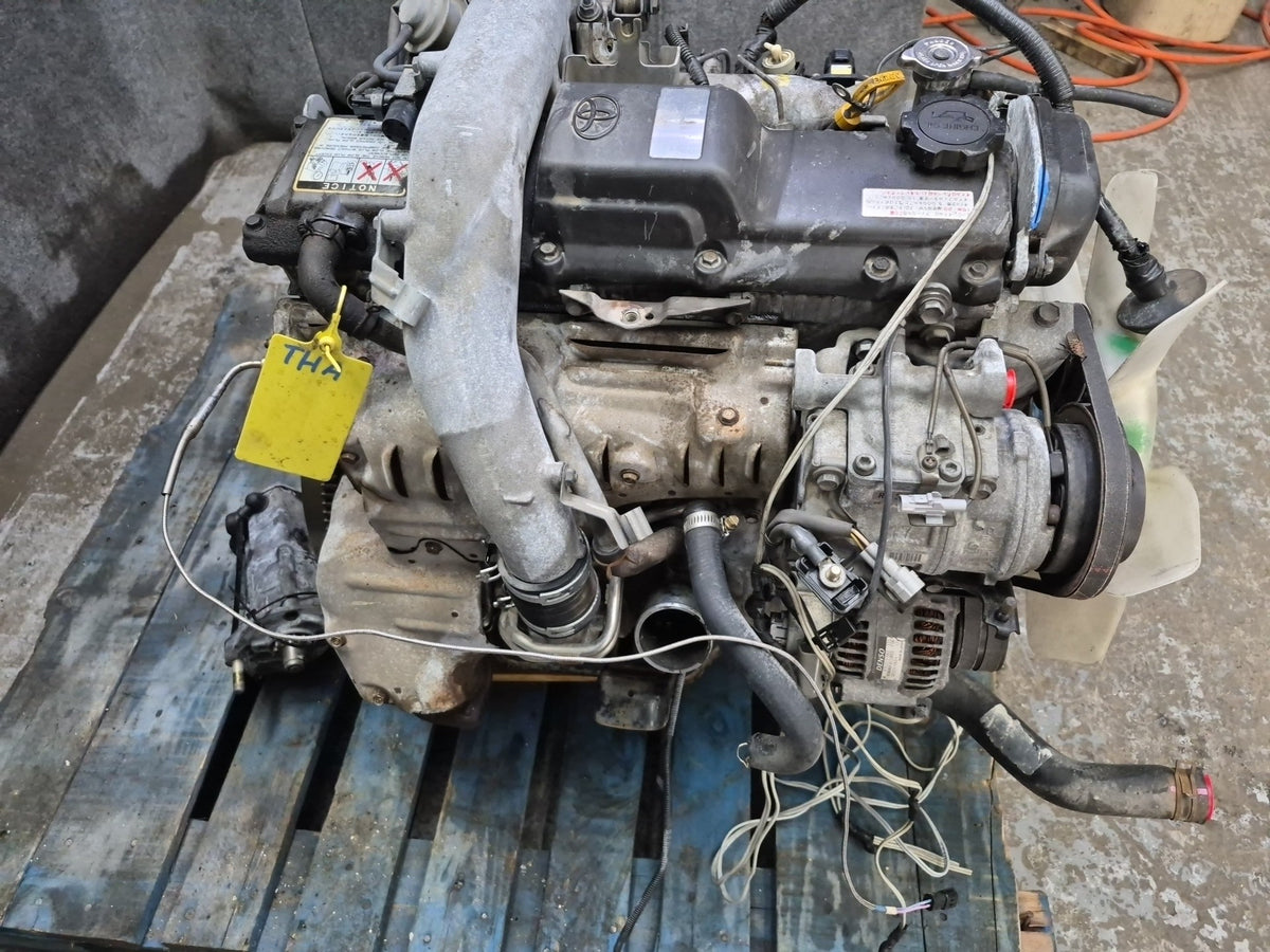 93-95 Toyota Hiace KZH106W 3.0L Turbo Diesel 1KZTE 4WD A/T Complete Engine Motor