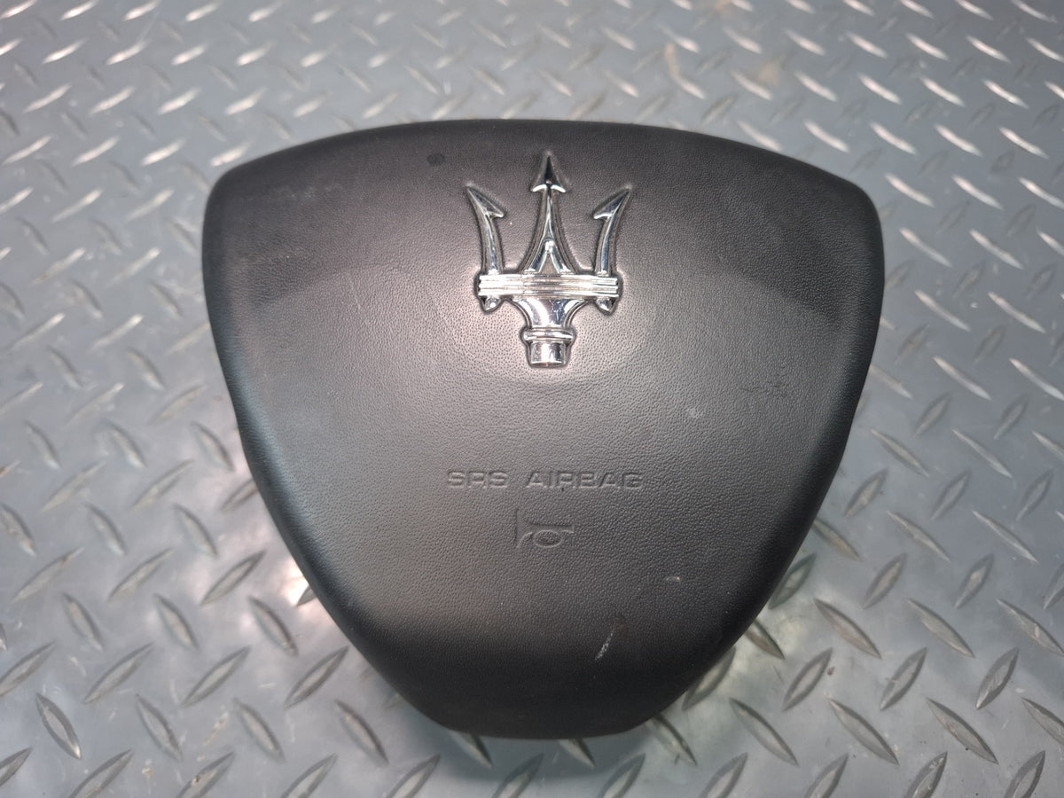 17-20 MASERATI LEVANTE M161 FRONT LEFT DRIVER SIDE STEERING WHEEL SRS AIRBAG OEM