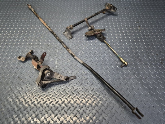 93-99 Toyota Hiace KZH106W 4WD Transmission Shifter Linkage Rod Lever Set OEM