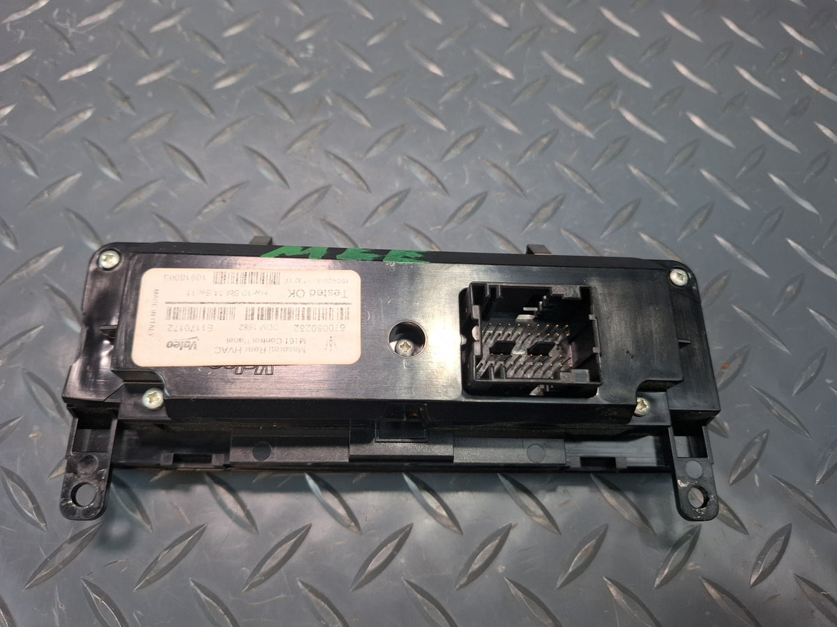 2017-2018 Maserati Levante M161 Rear Climate Heater A/C Control Panel Switch