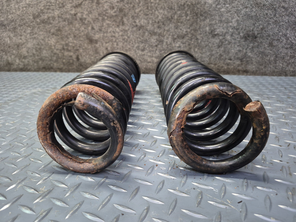 94-02 Mercedes R129 SL500 Set of 2 Rear Left & Right Coil Spring OEM
