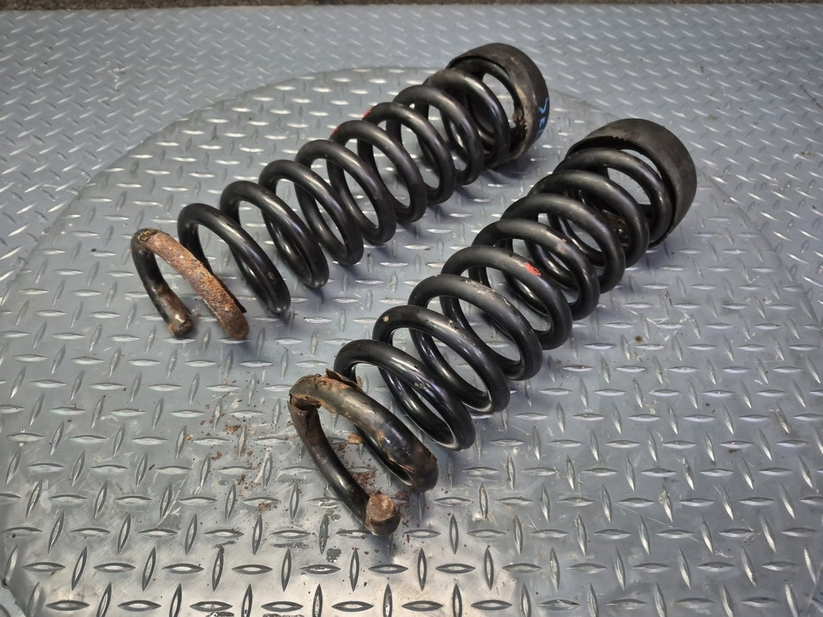 94-02 Mercedes R129 SL500 Set of 2 Rear Left & Right Coil Spring OEM