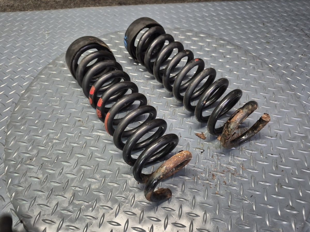 94-02 Mercedes R129 SL500 Set of 2 Rear Left & Right Coil Spring OEM