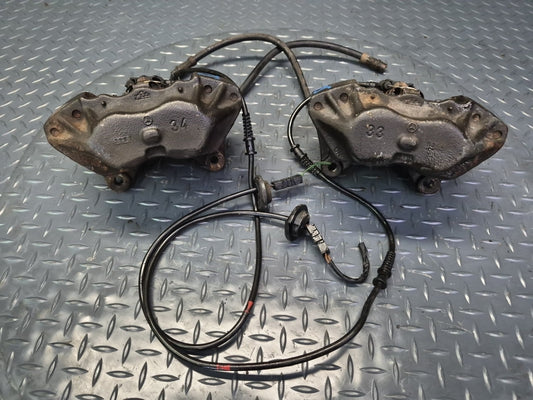 96-98 Mercedes R129 Sl-class Set of 2 Front Left & Right Brake Caliper OEM