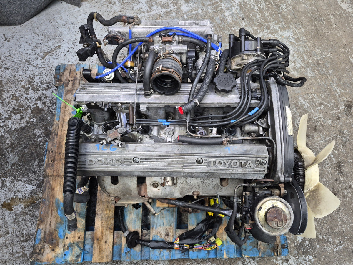 85-88 Toyota Cressida MX73 2.8L 5MGE RWD A/T Complete Engine Motor OEM