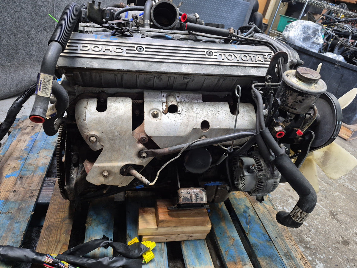 85-88 Toyota Cressida MX73 2.8L 5MGE RWD A/T Complete Engine Motor OEM