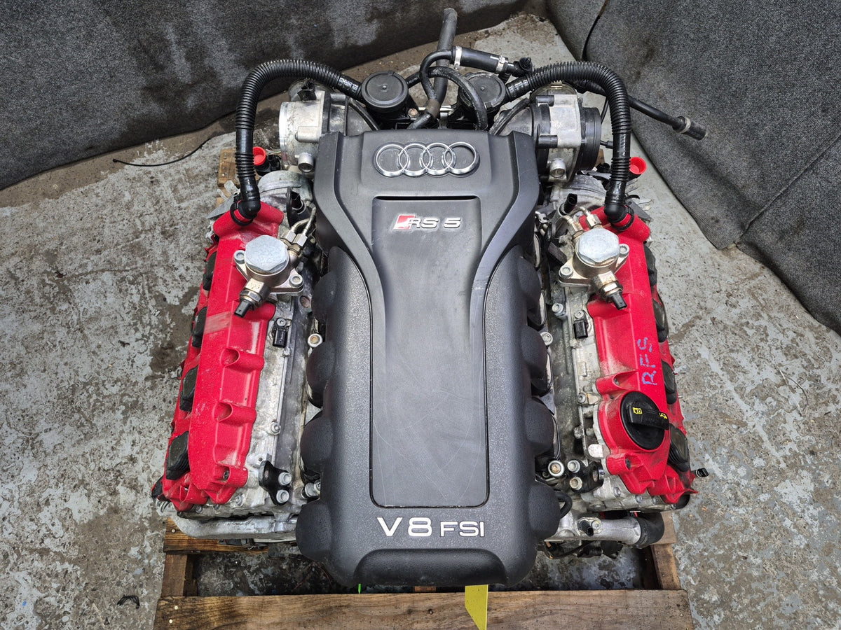 2013-2015 Audi 8F7 RS5 4.2L Cfsa AWD Complete Engine Motor 87k Miles