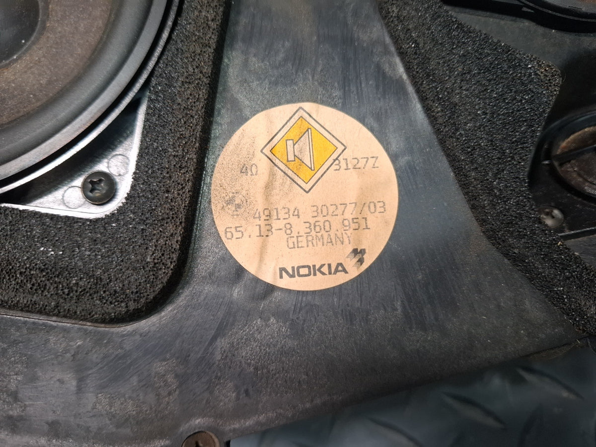 1994-1997 BMW E31 840Ci Rear Left & Right Nokia Speaker Set of 2
