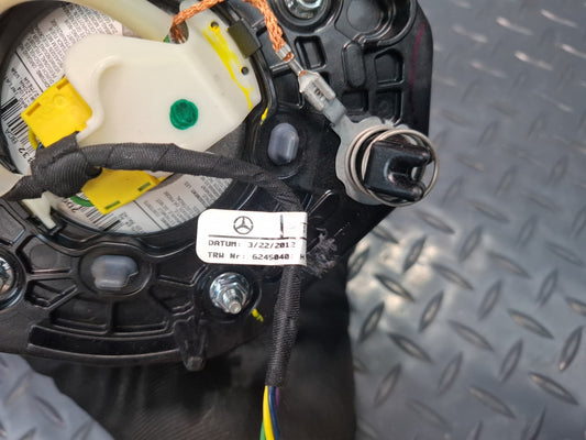 12-15 MERCEDES ML350 BLUETEC W166 A/T FRONT LEFT DRIVER SIDE SRS AIRBAG OEM