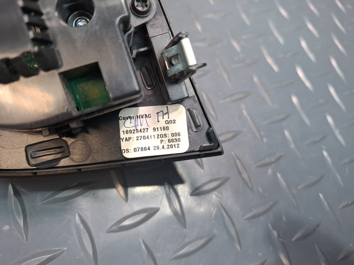 2012-2015 Mercedes W166 Ml-class Front A/C Heater Climate Control Switch Panel