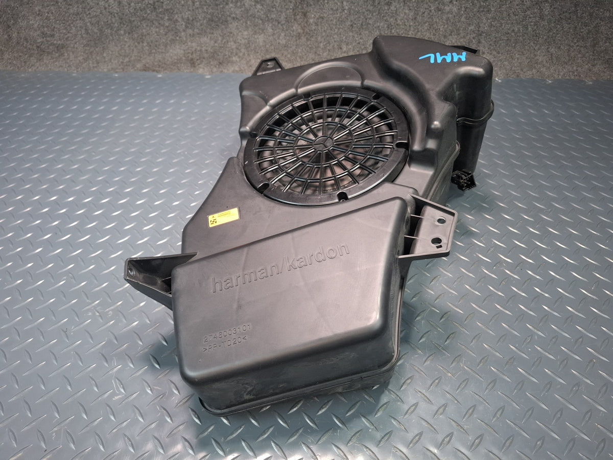 2012-2015 Mercedes X166 W166 Ml-class Rear Subwoofer Speaker Box Harman Kardon