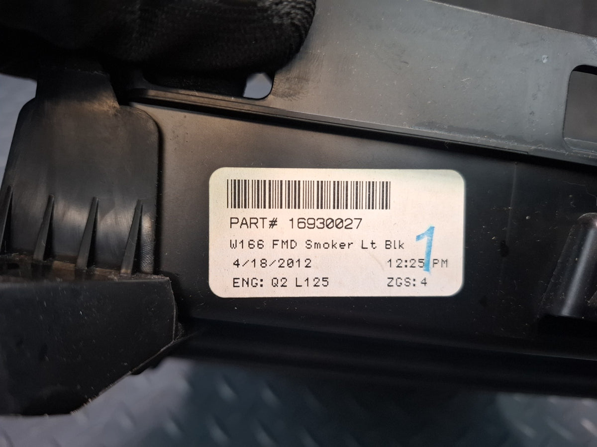 2012-2015 Mercedes W166 ML Front Center Console CUP Holder Tray Storage Damaged