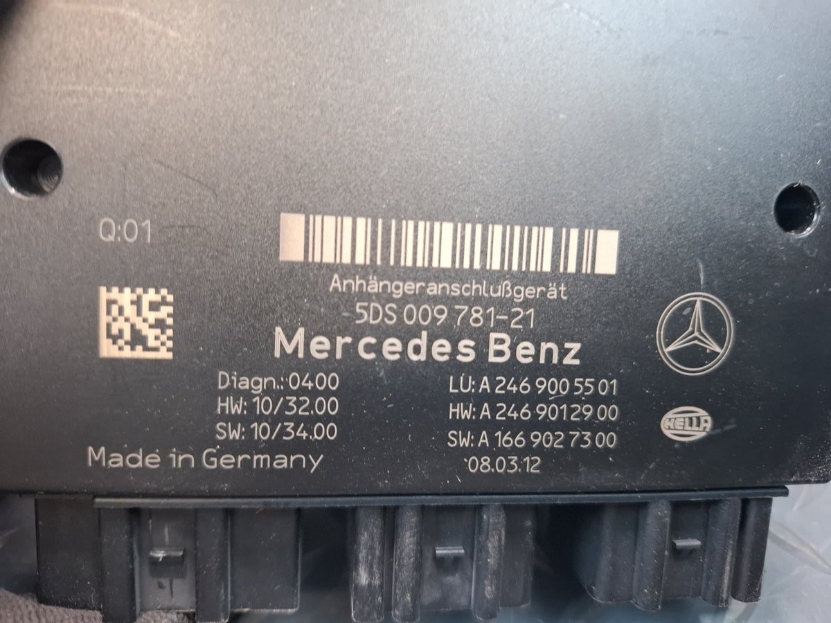 2012-2015 Mercedes X166 W166 Ml-class Trailer Hitch TOW Towing Control Module