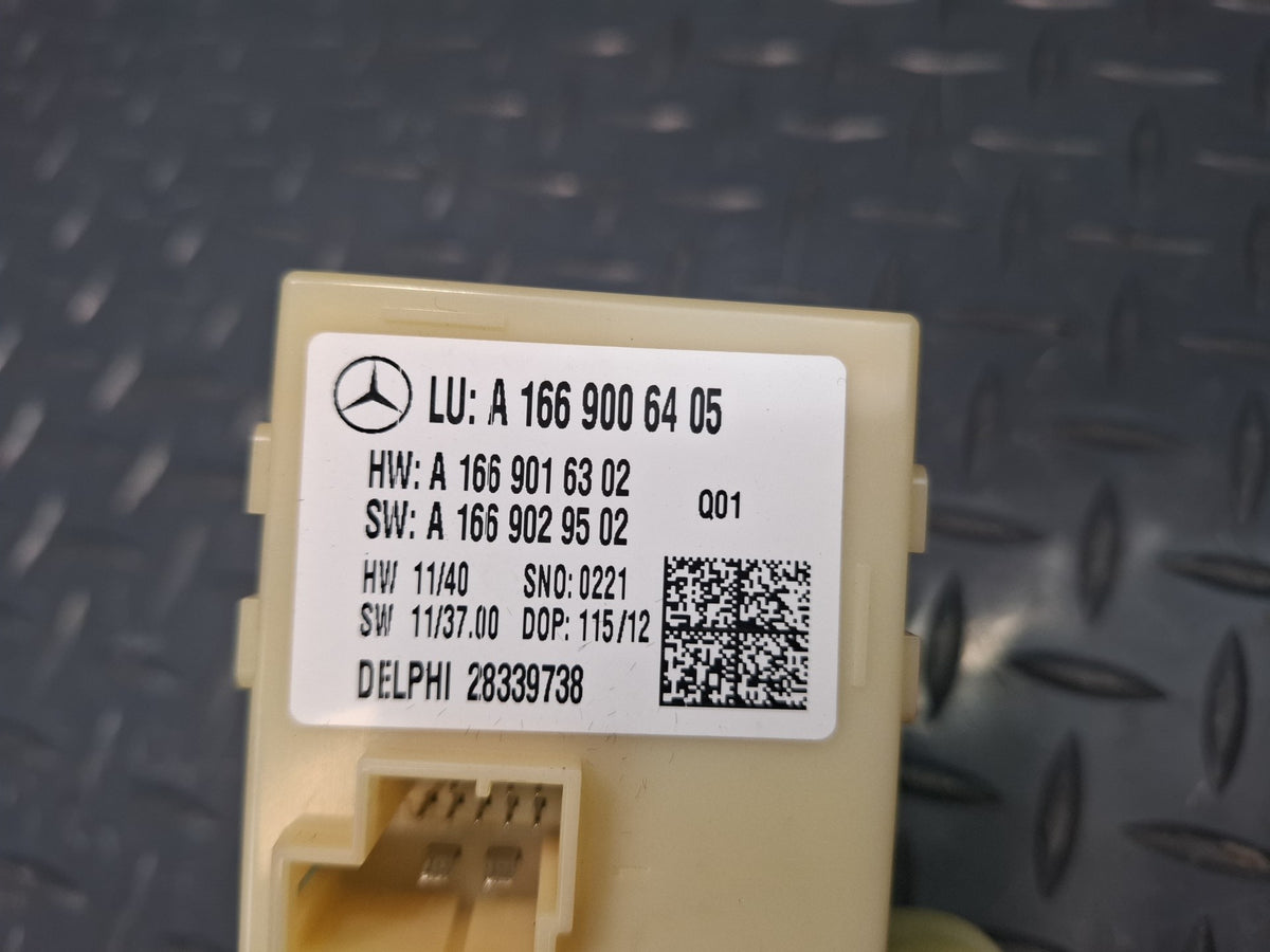 2012-2015 Mercedes X166 W166 Ml-class Rear Trunk Lid Tailgate Control Module