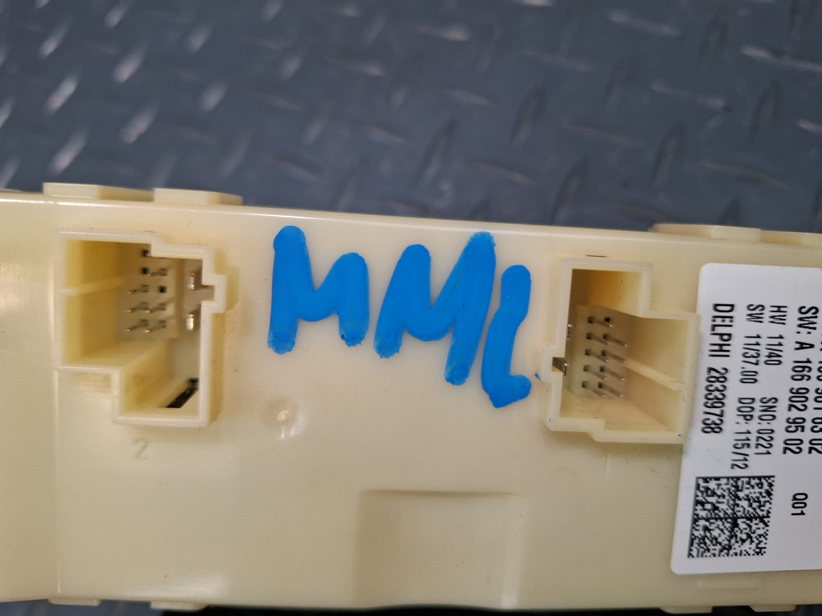 2012-2015 Mercedes X166 W166 Ml-class Rear Trunk Lid Tailgate Control Module