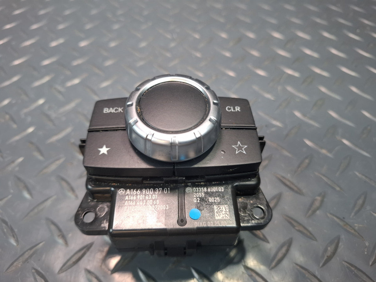 12-15 Mercedes W166 Ml-class Console Media Radio Control Switch 1669003701 OEM